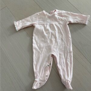 Light Pink Footed One-Piece Romper